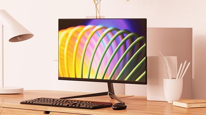 HP EliteDesk 800 G3 Mini Business Desktop Computer with 21.5" FHD Monitor PC Bundle, Intel Core i5-6500T, 16GB RAM, 512GB SSD, DP Cable, Keyboard & Mouse, Windows 11 Pro (Renewed)