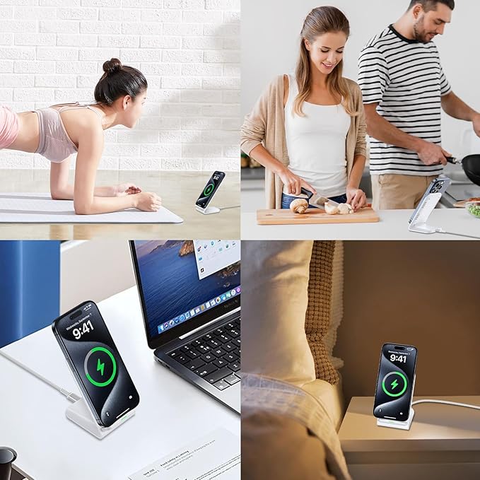 Pixel Fast Wireless Charger, 15W Wireless Charging Stand for Google Pixel 10a 10 Pro XL Fold 9a 9 Pro XL 8a 8 Pro 7a 7 Pro 6 Pro, Android Phone Wireless Charger Stand for Samsung Galaxy S26 S25 Ultra