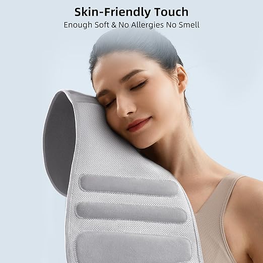 FREETOO Back Brace for Lower Back Pain Women with Bionic Support System, Adjustable Knitted Lumbar Support Belt, Breathable Mesh Design with Lumbar Pad,for Herniated Disc,Sciatica,Scoliosis