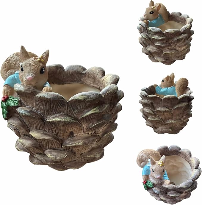 Cute Small Pen Pencil Holder, Kawaii Resin Cat Dog Dinosaur Rabbit Animal Paper Clip Toothbrush Mini Storage Organizer Office Desk Decorations