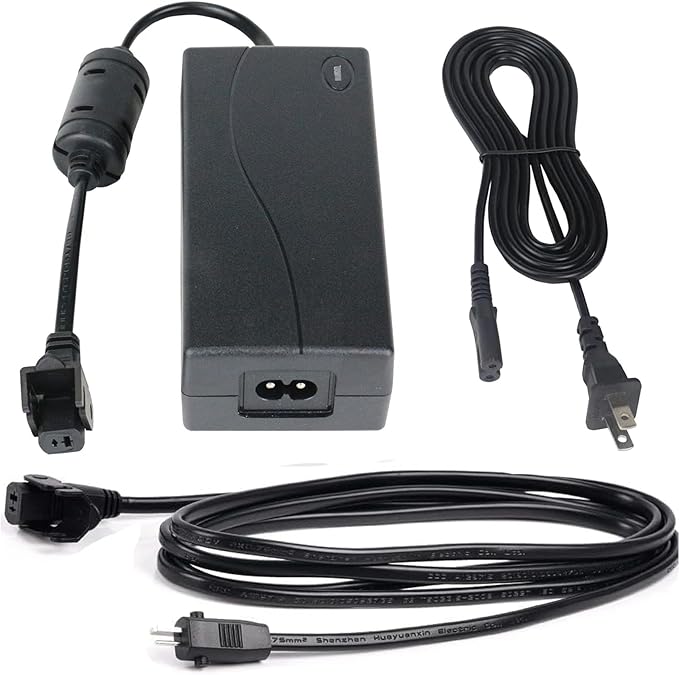 29V AC DC Power Adapter 2-Pin for VersaDesk Ultralite VUL3624 36" Electric Height-Adjustable Standing Converter Sit to Stand Desktop Riser Versa Desk Power Supply Cord Charger