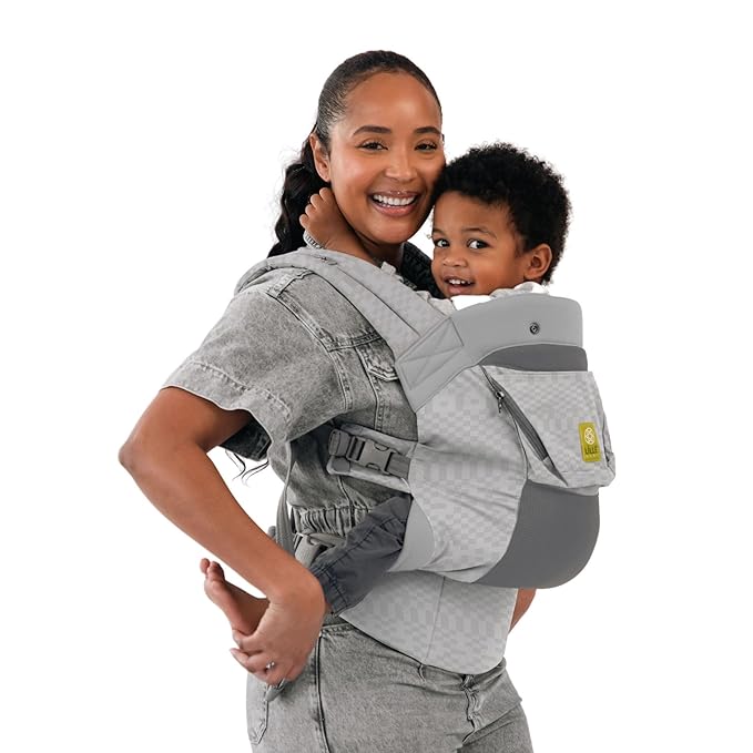 LÍLLÉbaby 3-in-1 Ergonomic CarryOn Airflow DLX Toddler Carrier with Lumbar Support & Breathable Mesh Lining (25-60 lbs), Supportive & Comfortable, Multi-Position Carrying for Hiking & Travel (Quarry)