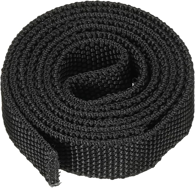 PATIKIL 0.4" Dia 3.3FT Nylon Protective Hose Sleeve, Cable Cover Sheath Protection for Welding Tig Torch Hydraulic Hose, Black