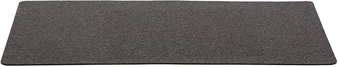 Graf Lantz Mosen Large Merino Wool Felt Desk Pad, Luxury Non-Slip Desk Mat, Blotter for Office and Home, 31W x 19H, Charcoal