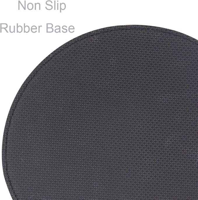 RICHEN Ergonomic PU Leather Keyboard Wrist Rest and Mouse Pad with Wrist Support, Memory Foam Set for Computer/Laptop,Gaming and Office, Comfortable for Easy Typing & Pain Relief (Gray White)