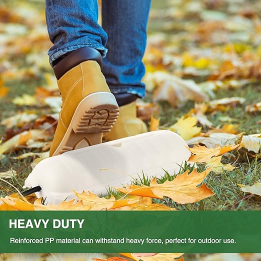 Flemoon Outdoor Extension Cord Safety Cover with Waterproof Protector Seal, Weatherproof Electrical Connection Box for Outdoor Outlets, Plugs, Sockets, Holiday Decorations, Power Tools, White