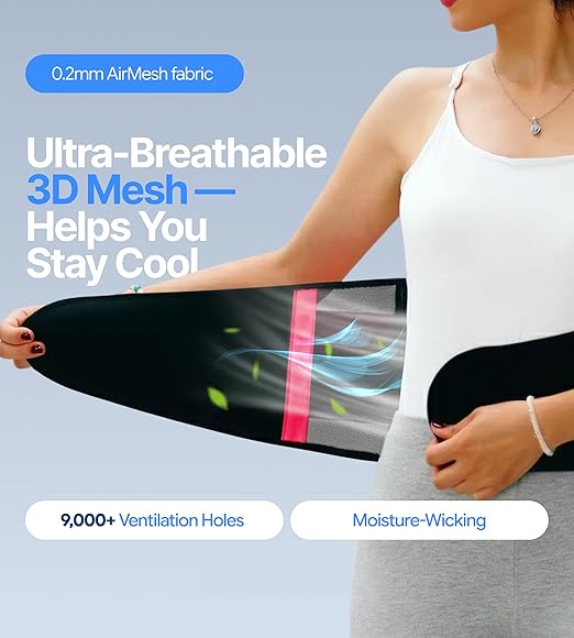 Lower Back Brace for Women - Effective Back Pain Relief & Elastic Support with Dual-Tension Straps, Ultra Thin Breathable Lumbar Support Belt for Sciatica, Herniated Disc, Scoliosis, 3XL