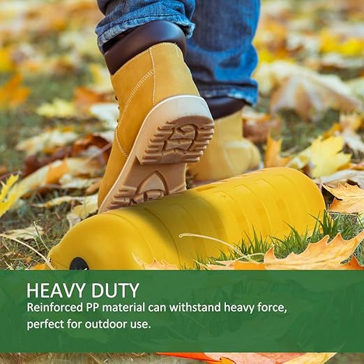 Flemoon Outdoor Extension Cord Safety Cover with Waterproof Protector Seal, Weatherproof Electrical Connection Box for Outdoor Outlets, Plugs, Sockets, Holiday Decorations, Power Tools, Yellow