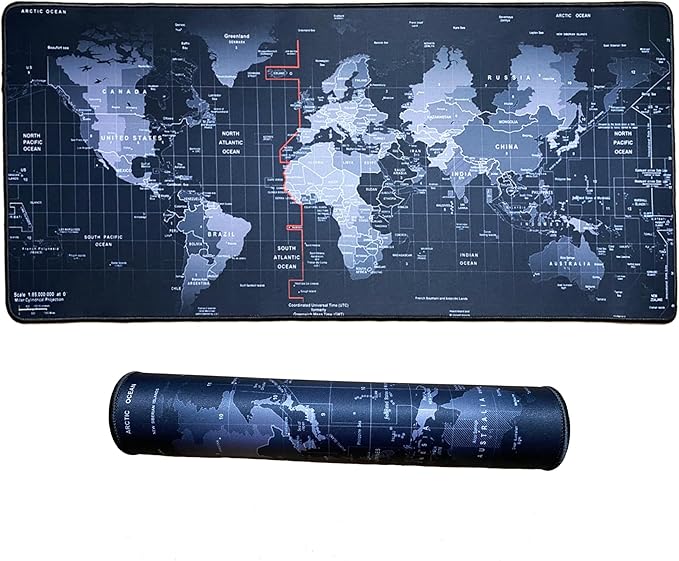 Large Gaming Mouse Pad with Stitched Edges,[27.5x11.9In] Extended Mouse Pad with Non-Slip Natural Rubber Base for Gamer/Desktop/Office/Home-70x30 DiTu