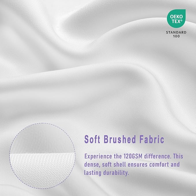 20x20 Pillow Inserts Set of 2 – Hypoallergenic Square Pillow Inserts, Oeko-TEX Certified Virgin Fiber Filling, Machine Washable
