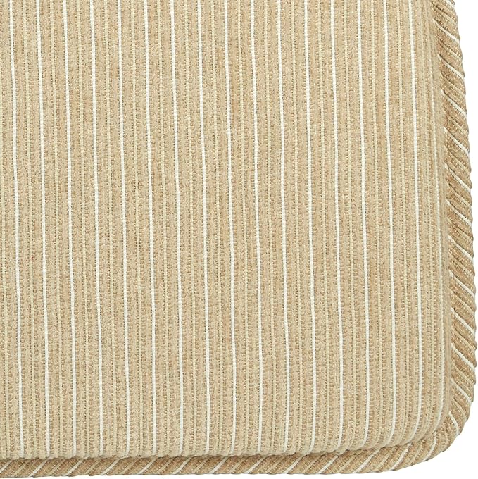 Klear Vu Raindrop The Gripper Non Slip Chair Cushions, Soft & Comfortable Seat Pad, Sitting Pillow for Kitchen, Dining or Office, 6 Count (Pack of 1), 06 Natural