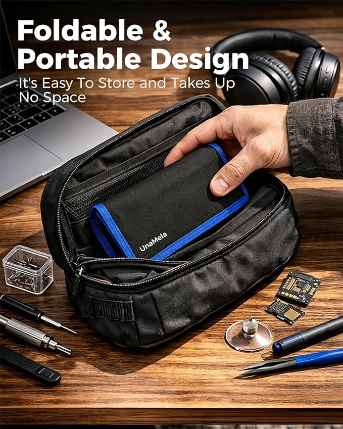 80 IN 1 Professional Computer Repair Tool Kit, Precision Screwdriver Set with 56 Bits, Magnetic Screwdriver Set for Laptop, PC, MacBook, Tablet, iPhone, PS4, Electronics, Gamer Tech Gifts for Men