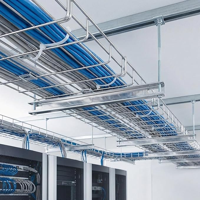 30x Cable Raceways Hold Down Clamp Mesh Cable 4mm-6mm Wire Plate Replaces Repair Connector Support Washer