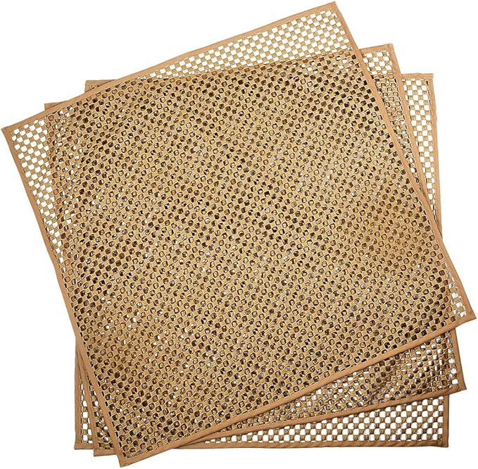 Cushion Grip Keep Couch Cushions from Sliding - Non Slip Couch Underlay Pad, Stop Sofa Cushions from Sliding (24" x 24")- 3 Pack
