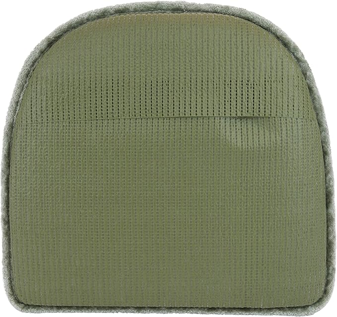 Klear Vu Raindrop The Gripper Non Slip Chair Cushions, Soft & Comfortable Seat Pad, Sitting Pillow for Kitchen, Dining or Office, 2 Count (Pack of 1), Celadon