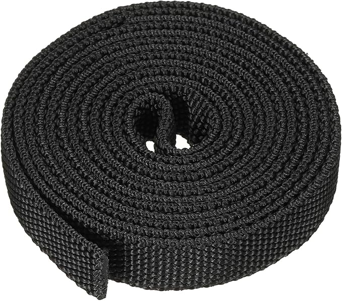 PATIKIL 0.4" Dia 6.5FT Nylon Protective Hose Sleeve, Cable Cover Sheath Protection for Welding Tig Torch Hydraulic Hose, Black