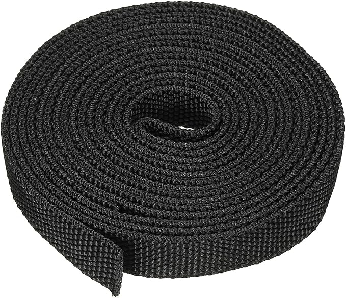 PATIKIL 0.4" Dia 10FT Nylon Protective Hose Sleeve, Cable Cover Sheath Protection for Welding Tig Torch Hydraulic Hose, Black