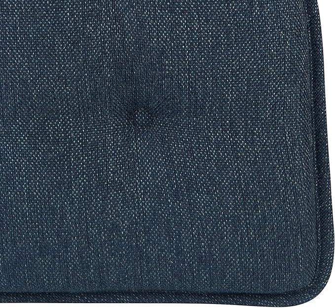 Non-Slip Chair Cushions, Assembled in USA, U-Shaped Skid-Proof Seat Pads for Dining Room, Kitchen, Office, 15"x16"