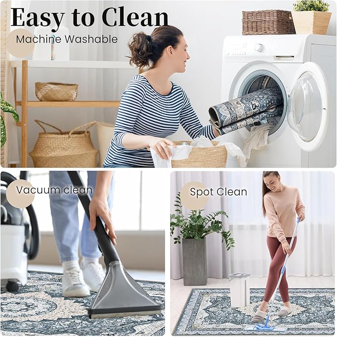 Office Chair Mat for Hardwood Floor & Tile Floor,48"X 60" Heavy Duty Desk Chair Mat for Hard Floors, Under Desk Rug for Rolling Computer Chair,Anti Slip,Low Pile Carpet Floor Protector-Square