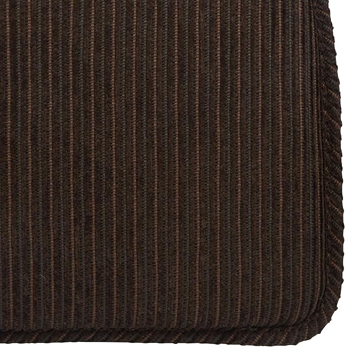 Klear Vu Raindrop The Gripper Non Slip Chair Cushions, Soft & Comfortable Seat Pad, Sitting Pillow for Kitchen, Dining or Office, 4 Count (Pack of 1), Nikita Chocolate