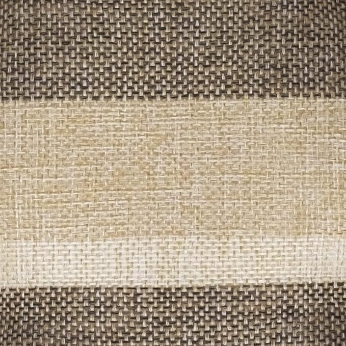 Sweet Home Collection Chair Cushion Memory Foam Pads Tufted Slip Non Skid Rubber Back U-Shaped 17" x 16" Seat Cover, 6 Pack, Bradford Beige/Brown, (Pack of 2)