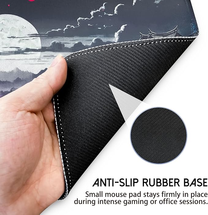 FreeNook Mouse Pad Gaming Mousepad,Small Mousepad for Keyboard and Mouse with Non-Slip Rubber Base,Suitable for School,Office,Home,10.2 x 8.3 Inch
