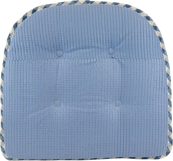 Non-Slip Chair Cushions, Assembled in USA, U-Shaped Skid-Proof Seat Pads for Dining Room, Kitchen, Office, 15"x16"