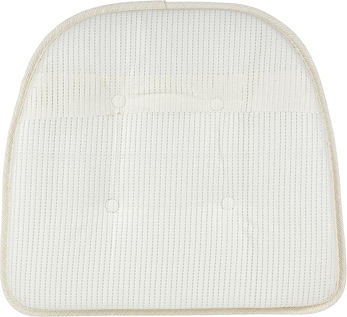 Non-Slip Chair Cushions, Assembled in USA, U-Shaped Skid-Proof Seat Pads for Dining Room, Kitchen, Office, 15"x16"