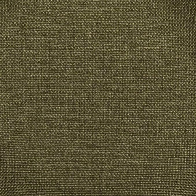 Sweet Home Collection Chair Cushion Memory Foam Pads Tufted Slip Non Skid Rubber Back U-Shaped 17" x 16" Seat Cover, 6 Pack, Army Green, (Pack of 2)