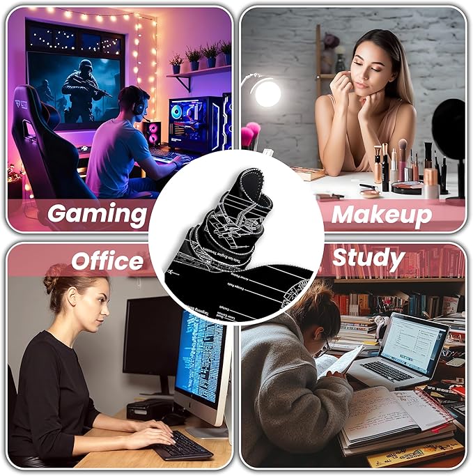 Large Gaming Mouse Pad, Desk Mat Extended XXL Keyboard Desk Pad with Non-Slip Base, 31.5x11.8 inch Black Gamer Mousepad for Office, Home & Gaming Room Decor (Spaceship Sci-f-4)