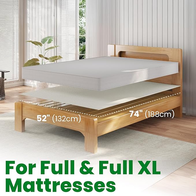 ECOHomes Non Slip Mattress Gripper Pad Stop Mattress, Keep Topper from Sliding - Anti Slip Grip Pads Holder Stop Couch Cushion, Sofa Cushions, Patio & Furniture to Prevent Sliding (Full/Full XL)