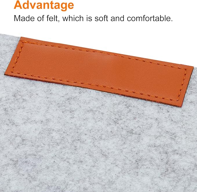 PATIKIL 24x13 Desk Mat Protector, Dual Side Soft Smooth Mouse Pad Writing Mat for Office Home, Gray