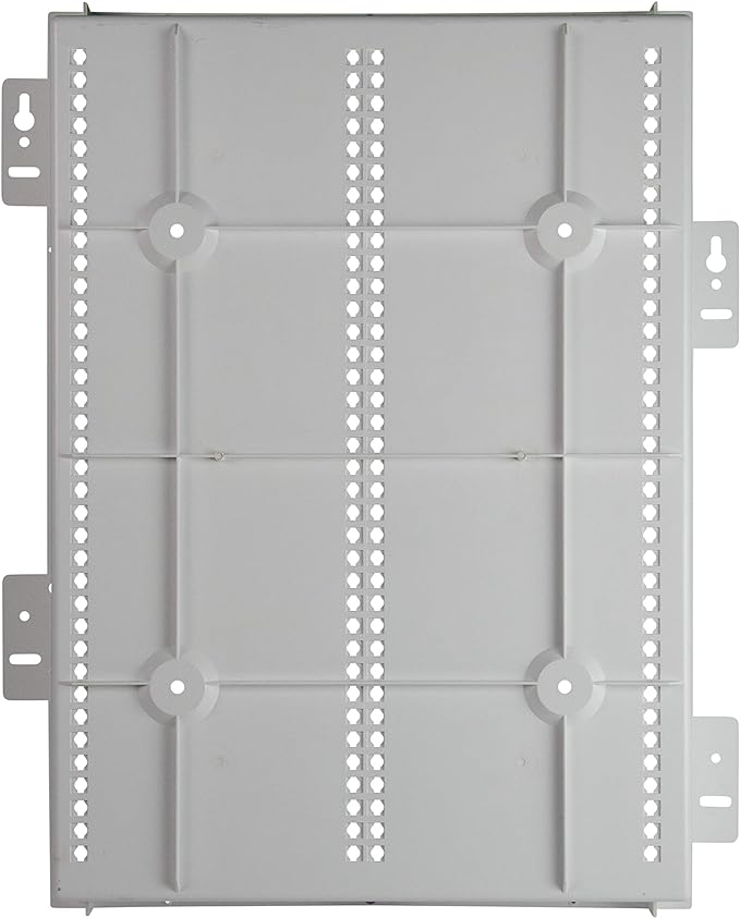 Legrand - OnQ 20 Inch Media Enclosure, Wifi Electrical Box, Cable Management Box for Distribution of Networking Service, Recessed Media Box Lets Signal Through, White, ENP2050-NA