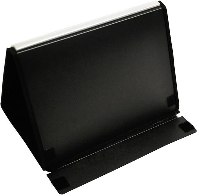 Lion Flip-N-Tell Display Book-N-Easel, Letter, 20 Double Sided Pocket, Horizontal, 1 Easel Display Book (39008-H)