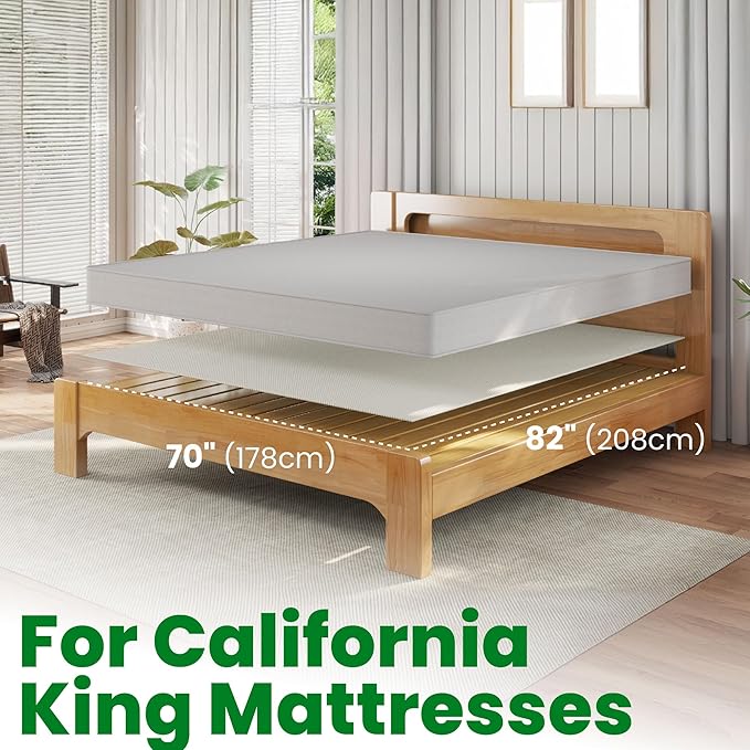 ECOHomes Non Slip Mattress Gripper Pad Stop Mattress, Keep Topper from Sliding - Anti Slip Grip Pads Holder Stop Couch Cushion, Sofa Cushions, Patio & Furniture to Prevent Sliding (Cal King)