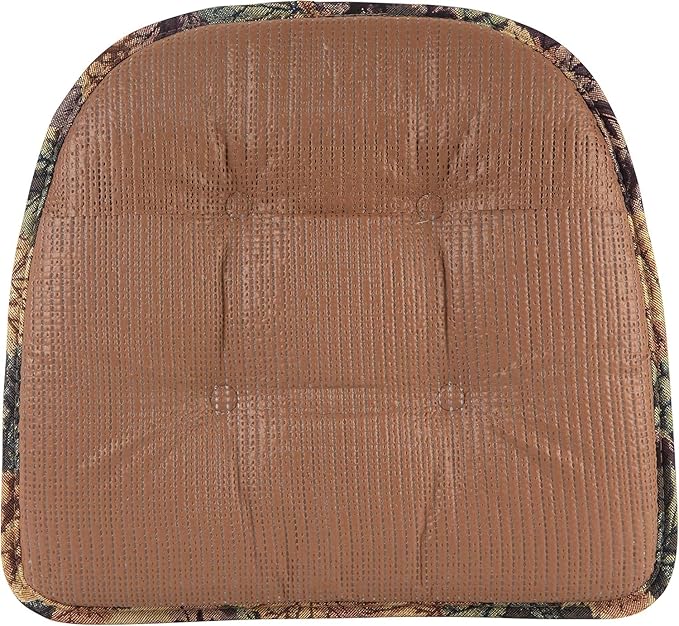 Klear Vu Raindrop The Gripper Non Slip Chair Cushions, Soft & Comfortable Seat Pad, Sitting Pillow for Kitchen, Dining or Office, 6 Count (Pack of 1), Multicolor