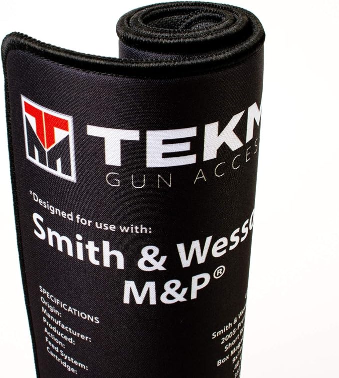 TekMat Ultra 20 Premium 15" X 20" 1/4" Thick Oil Resistant Non-Slip Waterproof Stitched Edges Handgun Cleaning Mat for use with Smith & Wesson