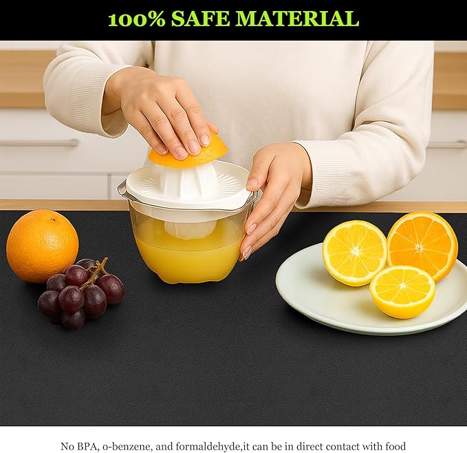 Warmstar Leather Table Cover 12 x42 Inch, 1.8MM Thick PVC Table Protector Waterproof, Desk Cover Protector Non-Slip Table Pad for Kitchen, Dresser, Gaming Desk,Dining Room Table
