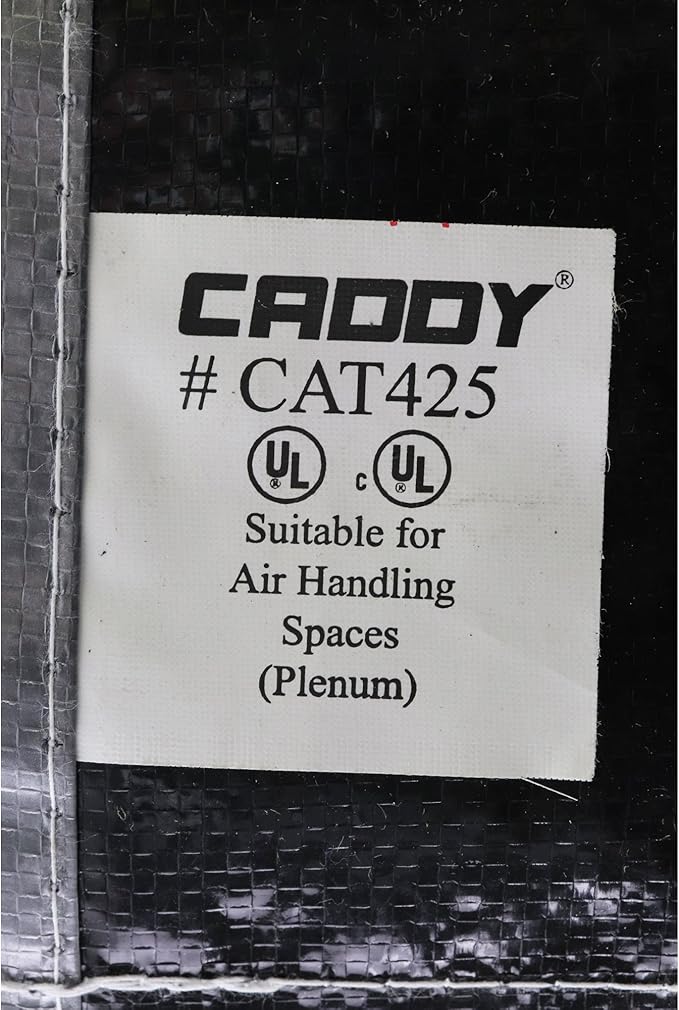 Caddy Erico CAT425 Flexible Plenum Clip Cable Support Hanger System, (10-Pack)