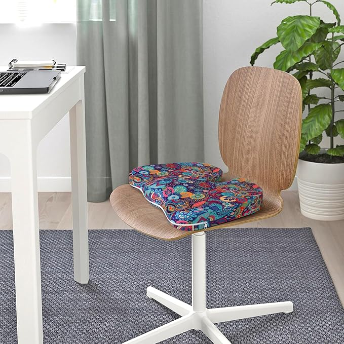 Tailbone Pain Relief Cushion, Memory Foam Seat Cushion for Coccyx Sciatica Pain Pressure Relief Office Desk Chair