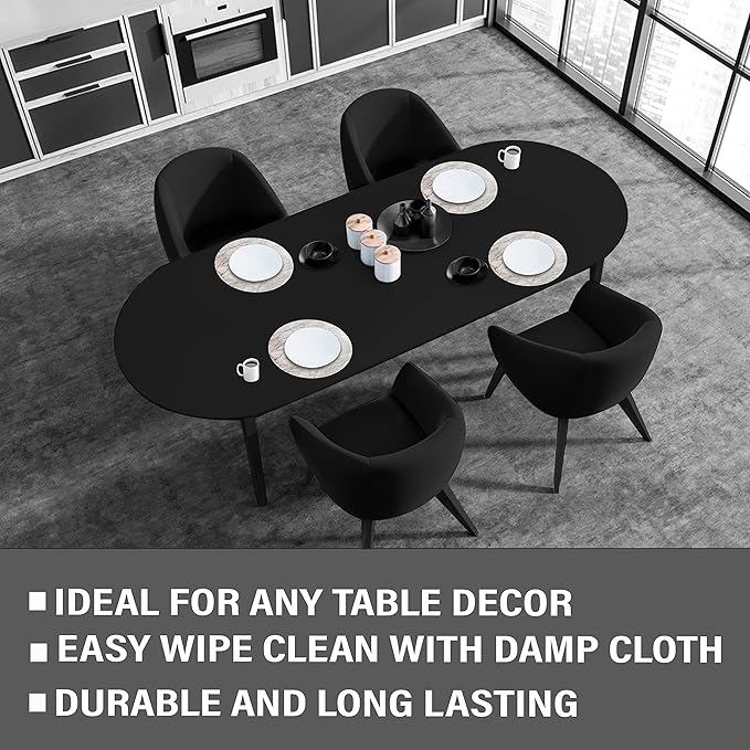 Dainty Home Silver Marble Round Cork Placemats - Heat Resistant Placemats, Non-Slip, Easy Clean Placemats for Elegant Dining - 15"x15" Set of 2 - Perfect for Stylish, Modern Homes