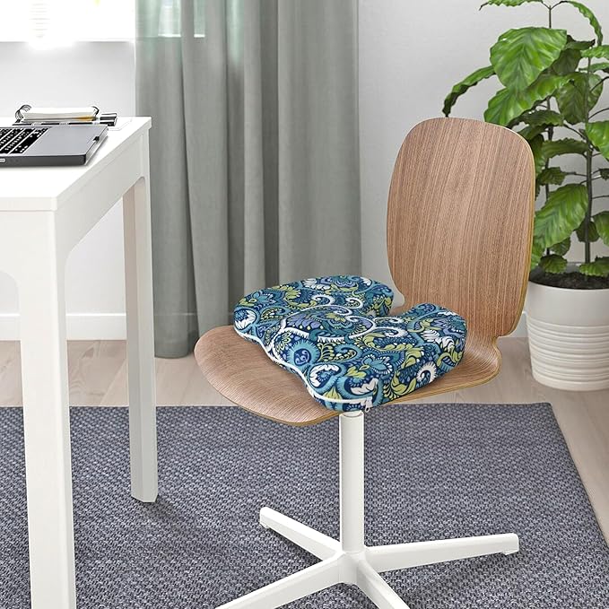 Tailbone Pain Relief Cushion, Memory Foam Seat Cushion for Coccyx Sciatica Pain Pressure Relief Office Desk Chair