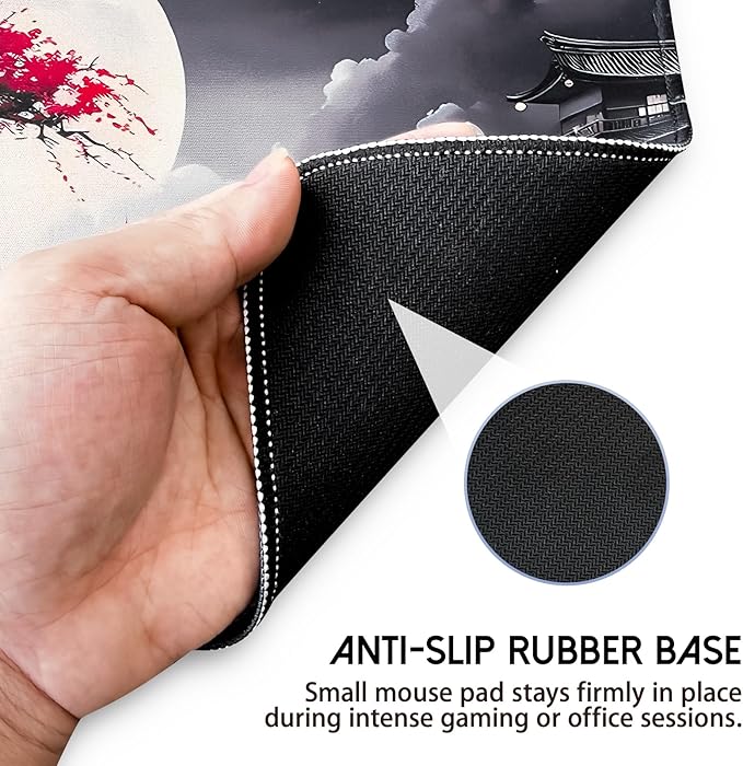 FreeNook Mouse Pad Gaming Mousepad,Small Mousepads for Keyboard and Mouse with Non-Slip Rubber Base,Suitable for School,Office,Home,10.2 x 8.3 Inch