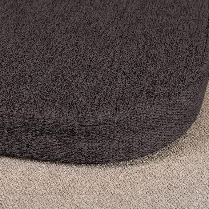 Shinnwa Dining Chair Cushions Set of 4, Non Slip Seat Pads for Kitchen Chairs with Ties, 4 Pack,15x 15.5 inches, Dark Brown