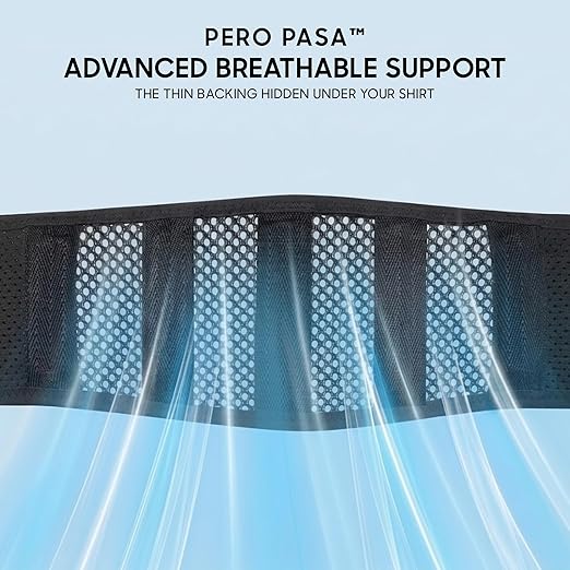 Lower Back Brace for Women and Men, Adjustable Back Brace with Back Support Belt and Back Support Brace, Slim Breathable Lumbar Support for Daily Stability, Back Braces XS/S(Waist:26''-31.5'')