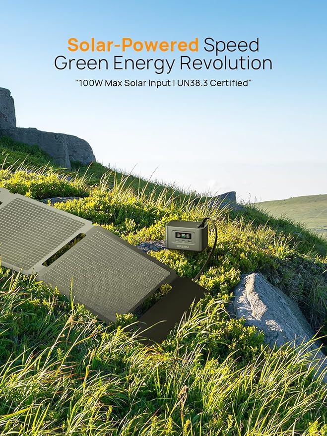 AFERIY 145W Portable Power Station with 99.2Wh/31000mAh, Dual USB-C PD3.0 Fast Charging, Solar Charging, TSA Approved, 6-in-1 Safety Protection, Ideal for Travel, Camping, and Emergencies
