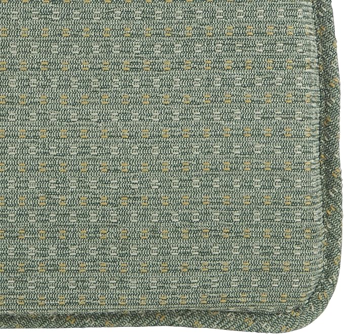Klear Vu Raindrop The Gripper Non Slip Chair Cushions, Soft & Comfortable Seat Pad, Sitting Pillow for Kitchen, Dining or Office, 8 Count (Pack of 1), Celadon