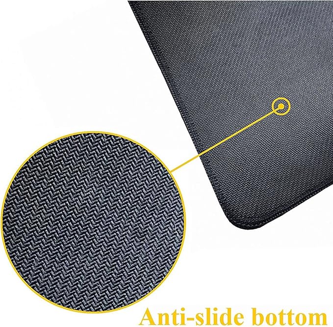 35.4 x 15.7 in, XXL Large Mouse Pad for Desk, Extended Keyboard Mouse Mat for Computer Office, Big Laptop Mouse pad, Gaming pc-Colorful Striped Rainbow