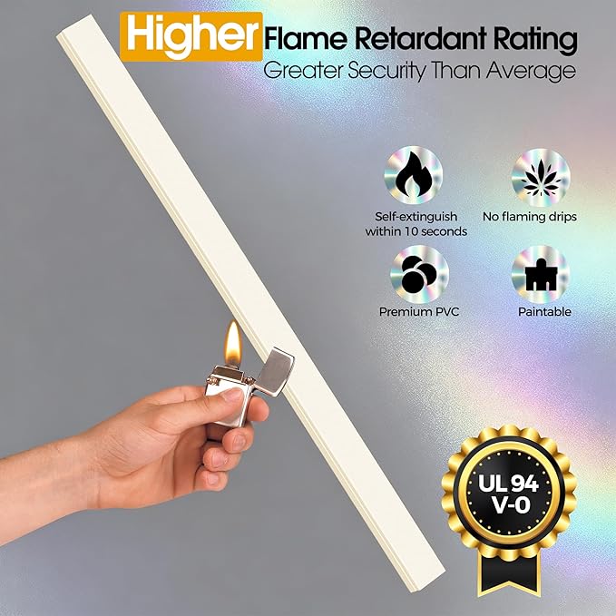 212.6in Cord Covers for 2-3 Wires on Wall, TV Cord Hider Wall, Paintable Cable Hider Raceway, Easier Set-up Wire Hider Wire Covers for Cords on Wall, Self-Adhesive Cable Cover, W0.95 H0.55in, Beige
