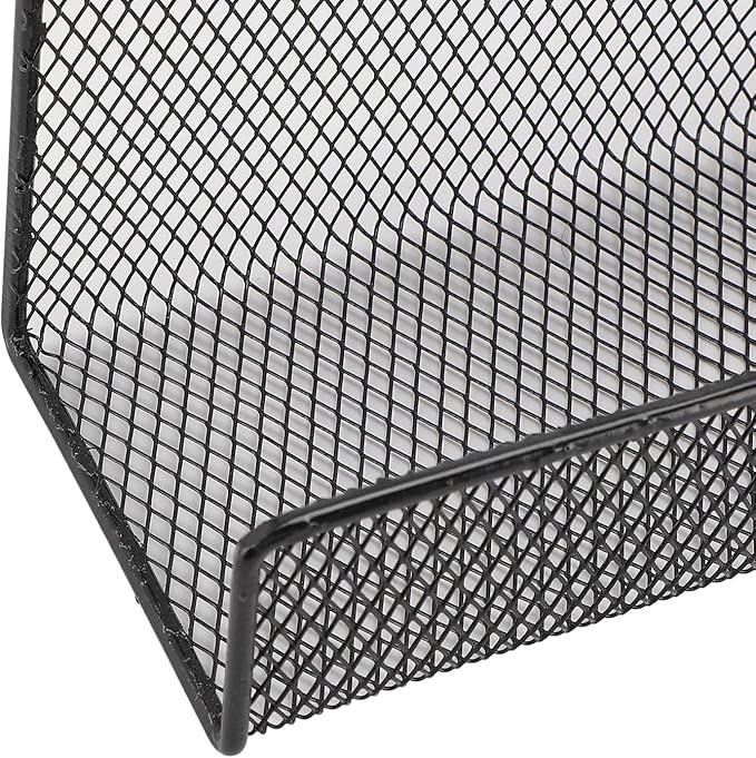 GLOGLOW Under Desk Cable Management Tray, Metal Wire Organizer with No Drill Design for Organizing Extension Cords At Home Office or Kitchen (L)